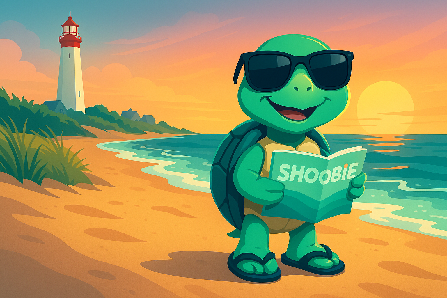 Shoobie Turtle Mascot